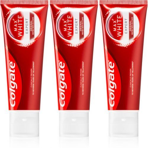 Colgate Max White Expert Original Whitening Toothpaste 3x75 ml