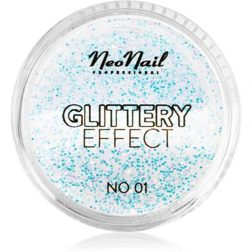 NeoNail Glittery Effect No. 01 Shimmering Powder for Nails 2 g