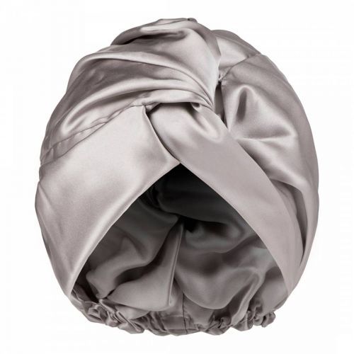 Mulberry Silk Turban Platinum