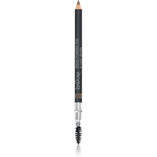 IsaDora Brow Powder Pen Eyebrow Pencil with Brush Shade 07 Light Brown 1,1 g
