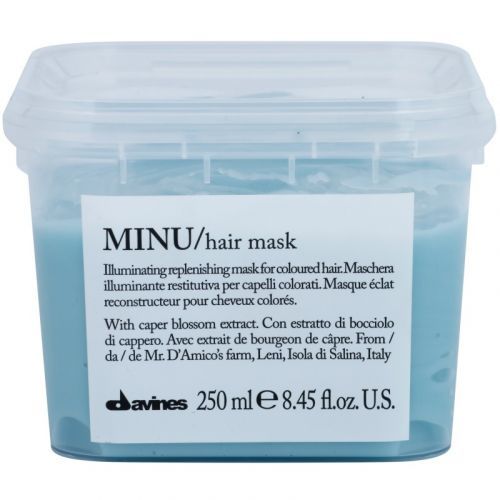 Davines Minu Caper Blossom Restoring Mask For Colored Hair 250 ml