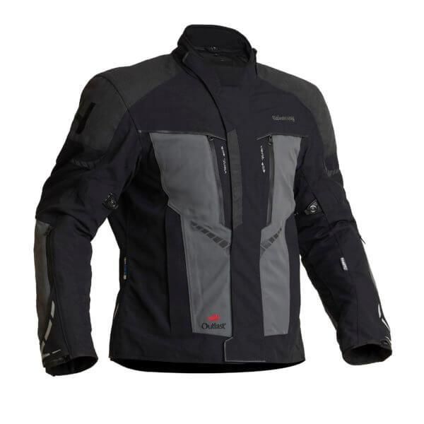 Halvarssons Textile Jacket Vansbro Black Grey 50