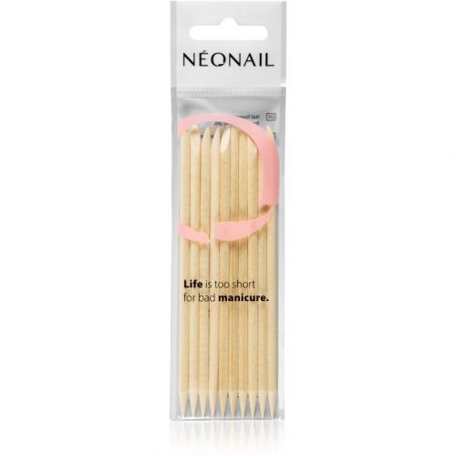 NeoNail Wooden Sticks Nails Wooden Cuticle Stick 10 pc