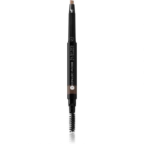 Gabriella Salvete Brow Definer Eyebrow Pencil with Brush Shade 30 Dark Brown 0,15 g