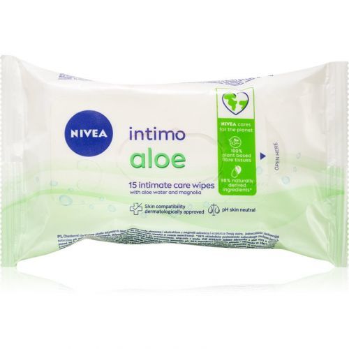 Nivea Intimo Aloe Wet Wipes for Intimate Hygiene 15 pc
