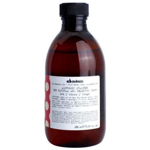 Davines Alchemic Red Shampoo for Hair Color Enhancement 280 ml