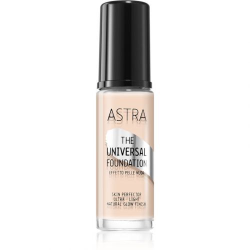 Astra Make-up Universal Foundation Light Foundation with Brightening Effect Shade 01C 35 ml