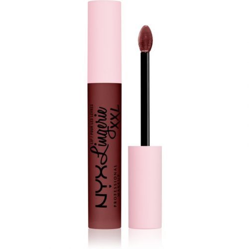NYX Professional Makeup Lip Lingerie XXL Matte Liquid Lipstick Shade 09 - Deep mesh 4 ml