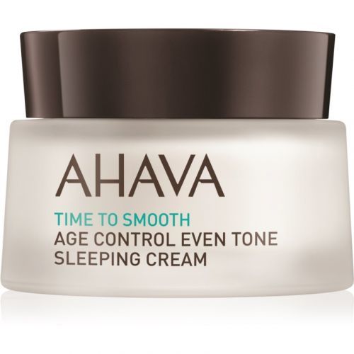 Ahava Time To Smooth Illuminating Night Cream Against The First Signs of Skin Aging 50 ml