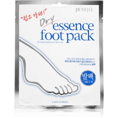 Petitfée Dry Essence Foot Pack Hydrating Mask for Legs 2 pc