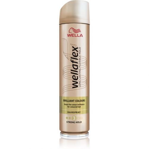 Wella Wellaflex Brilliant Color Medium-Hold Hairspray For Colored Hair 250 ml