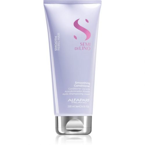 Alfaparf Milano Semi di Lino Smooth Smoothing Conditioner For Unruly And Frizzy Hair 200 ml