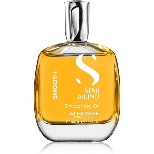 Alfaparf Milano Semi di Lino Smooth Smoothing Oil For Unruly And Frizzy Hair 100 ml