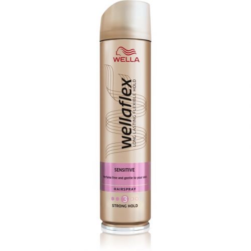 Wella Wellaflex Sensitive Medium-Hold Hairspray Fragrance-Free 250 ml