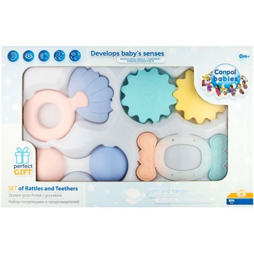 Canpol babies Pastels rattle Gift Set 0m+