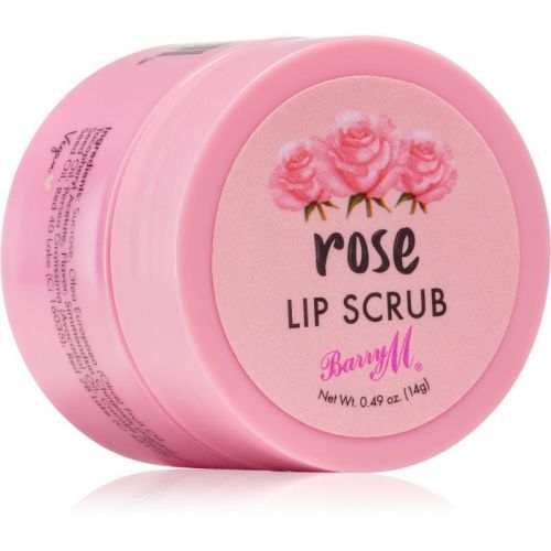 Barry M Lip Scrub Lip Peeling Flavour Rose 14 g