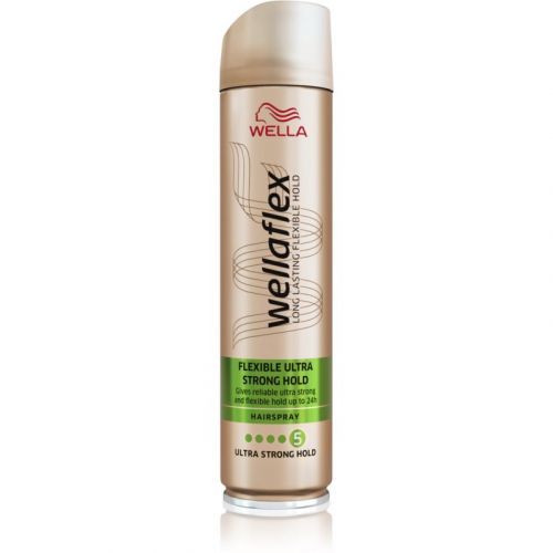 Wella Wellaflex Flexible Ultra Strong Extra Strong Fixating Hairspray 250 ml