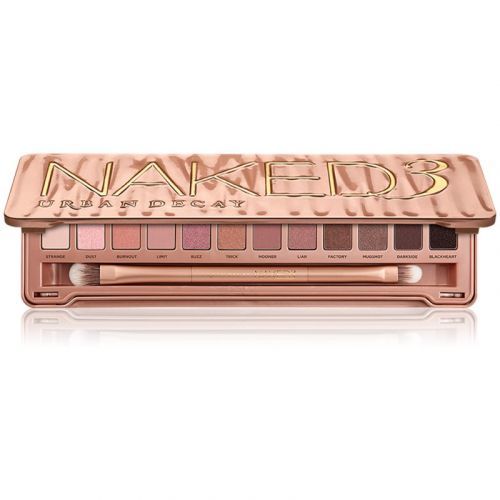Urban Decay Naked3 Eyeshadow Palette with Brush 12 x 1.3 g