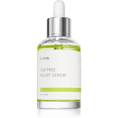 iUnik Tea Tree Soothing Face Serum For Sensitive Acne - Prone Skin 50 ml