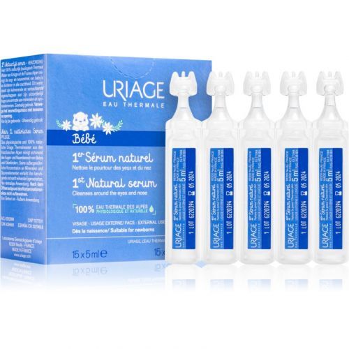 Uriage Bébé 1st Natural Serum Serum For Eyes And Nasal Mucosa Soothing 15x5 ml