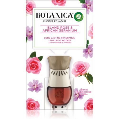 Air Wick Botanica Island Rose & African Geranium Electric diffuser With The Scent Of Roses 19 ml