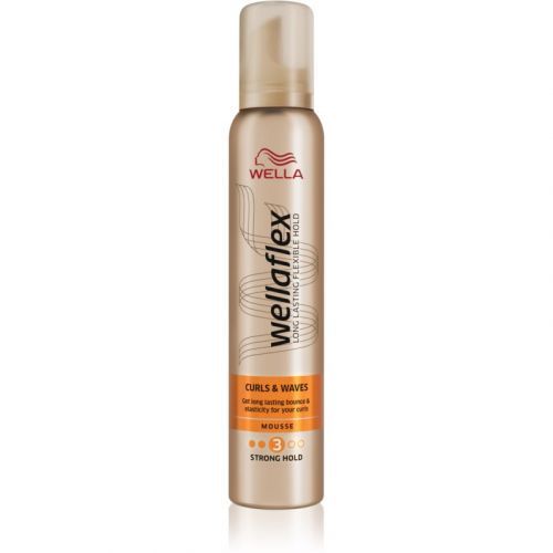 Wella Wellaflex Curl Styling Mousse For Wavy And Curly Hair 200 ml