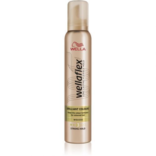 Wella Wellaflex Brilliant Color Styling Mousse For Colored Hair 250 ml