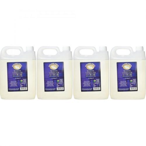 4 Pack Distilled White Vinegar 5L Weed Killer Vinegar Home Clean Odors