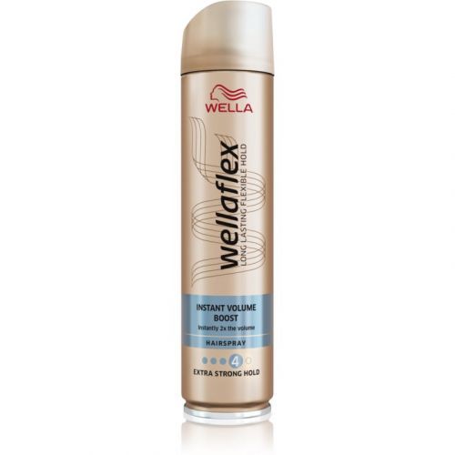 Wella Wellaflex Instant Volume Boost Hairspray - Strong Hold For Extra Volume 250 ml