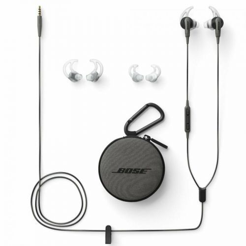 Bose SoundSport In-Ear Headphones for Apple Devices - Charcoal Black