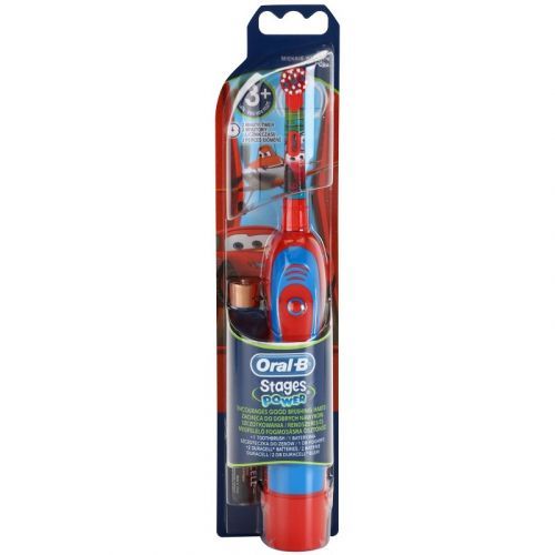 Oral B Stages Power DB4K Cars Children's Battery Toothbrush Soft 3+