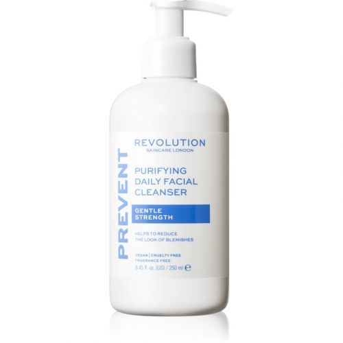 Revolution Skincare Blemish Prevent Gentle Cleansing Gel for Problematic Skin, Acne 250 ml