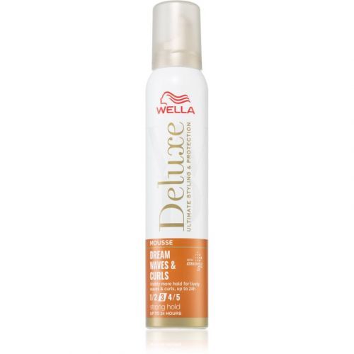 Wella Deluxe Dream Waves & Curls Styling Mousse For Wavy And Curly Hair 200 ml