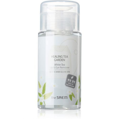 The Saem Healing Tea Garden White Tea Eye and Lip Makeup Remover for Sensitive Skin 150 ml