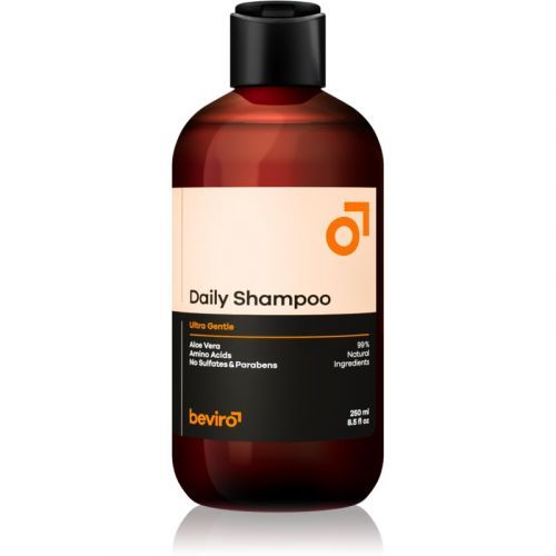 Beviro Daily Shampoo Shampoo for Men With Aloe Vera Ultra Gentle 250 ml