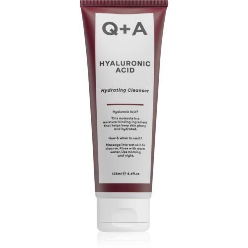 Q+A Hyaluronic Acid Moisturizing Cleansing Gel with Hyaluronic Acid 125 ml