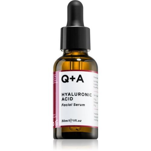 Q+A Hyaluronic Acid Moisturizing Face Serum with Hyaluronic Acid 30 ml