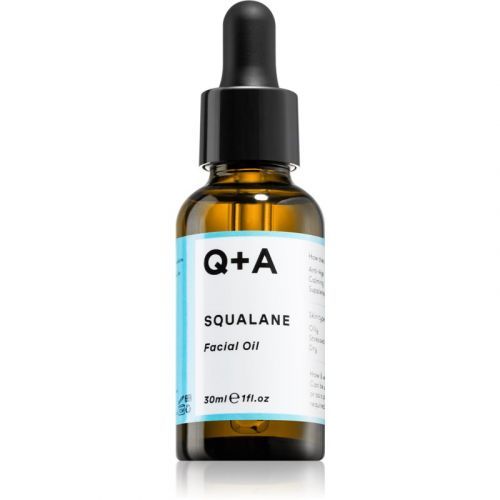 Q+A Squalane Facial Oil with Moisturizing Effect 30 ml
