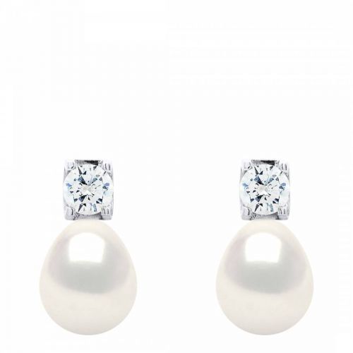 White Tahiti Pearl Earrings