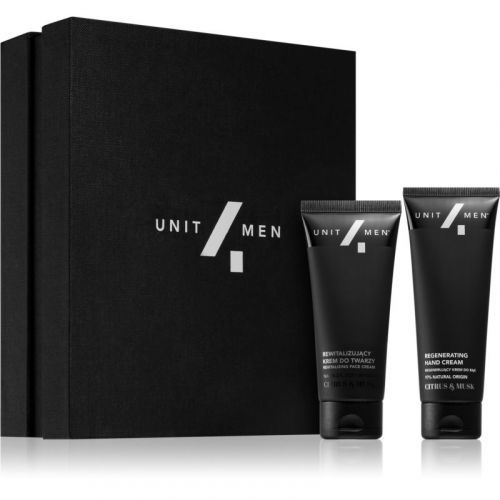 Unit4Men Caring Set Citrus & Musk Cosmetic Set for Body and Face