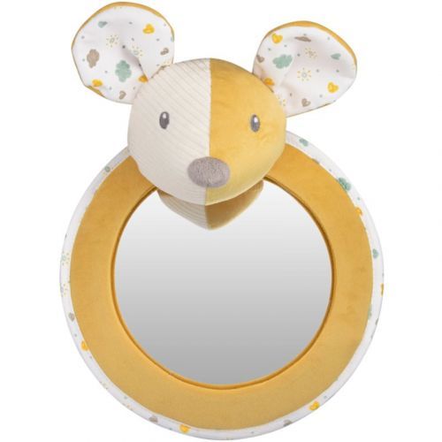 Canpol babies Mouse soft snuggly toy with Mirror 0m+ 1 pc