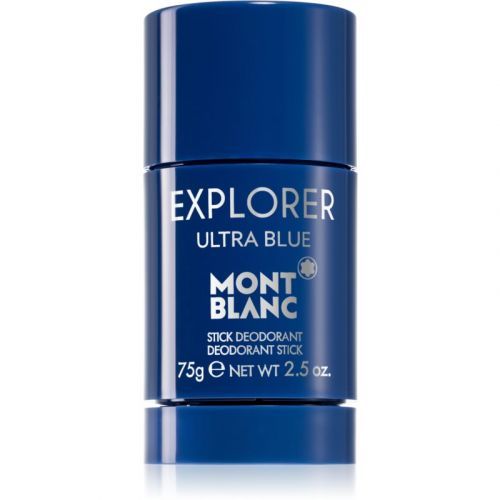 Montblanc Explorer Ultra Blue Deodorant Stick for Men 75 ml