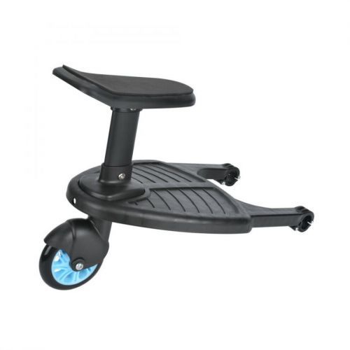 (Blue) Buggy Stand Board Seat Stroller Pushchair Connect Load
