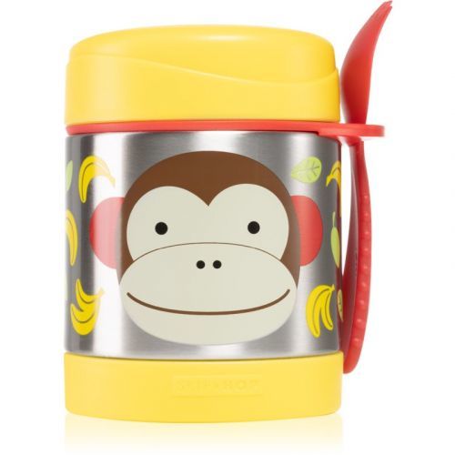 Skip Hop Zoo Monkey thermos with spoon 12m+ 325 ml