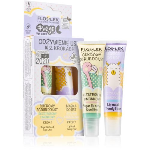 FlosLek Laboratorium Vege Lip Care Nourish Economy Pack (for Lips)