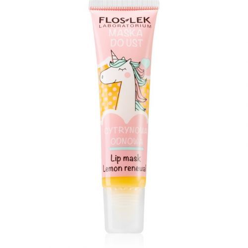 FlosLek Laboratorium Lemon Renewal Mask for Lips