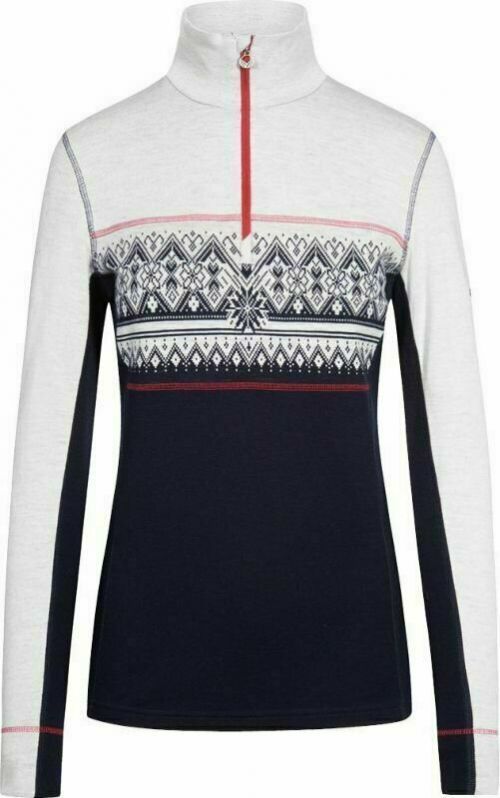 Dale of Norway Moritz Womens Basic Sweater Navy/White/Raspberry L