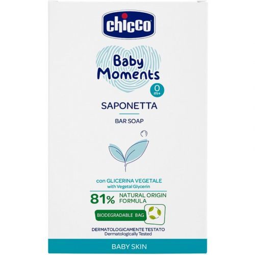 Chicco Baby Moments Bar Soap for Hands 100 g