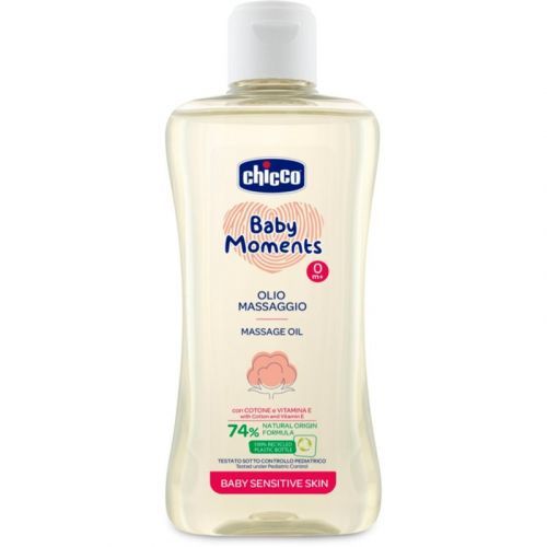 Chicco Baby Moments Sensitive Massage Oil 200 ml