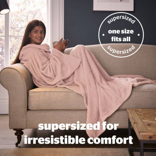 Snugsie Throw 153cm x 203cm Blush